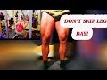Blind Bodybuilder Squat & Chest Workout