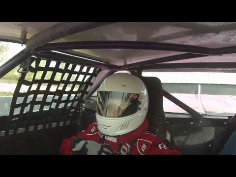 Josh Pavletich in the "Fight for Life" 2 seater Late Model