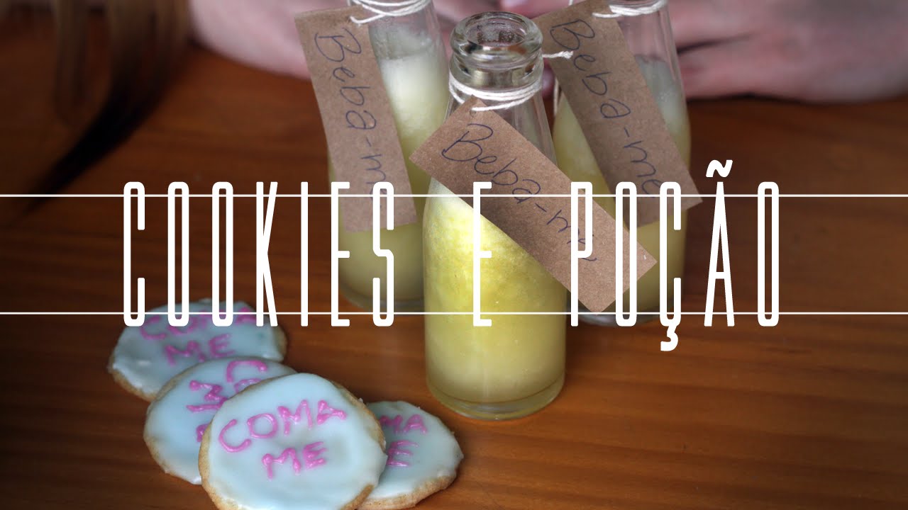 Cookies e Poção de "Alice no País das Maravilhas" | Comida de Cinema #52