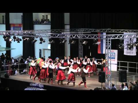 KUD Jugos München - Igre iz Pčinje - 5. Evropska dečija smotra Göppingen 28.02.2015