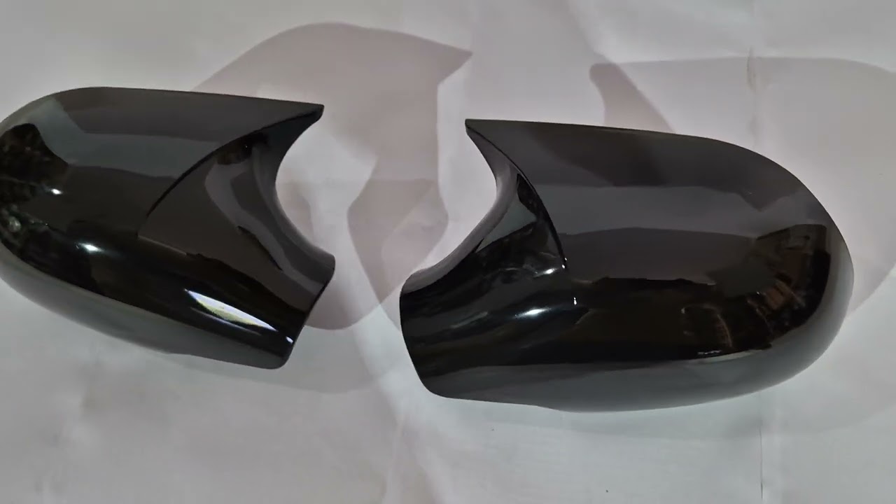 Peugeot 206 1998-2024 рр. Накладки на дзеркала BMW-Style (2 шт) Video 1