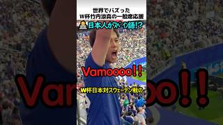 世界でバズったW杯一般席の熱血応援