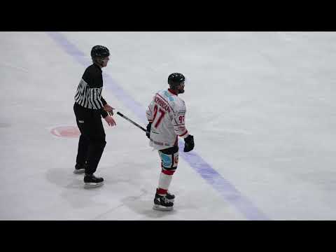 Die Szene des Spiels Harzer Falken Weserstars Bremen 09. 01. 2022