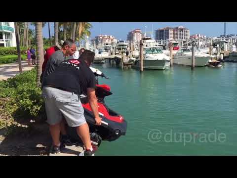 How to Launch a Seadoo Spark .... without a ramp.