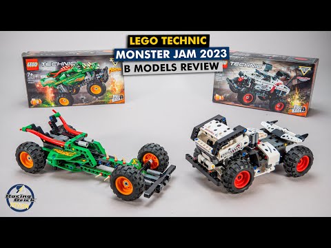 LEGO Technic Monster Jam 2023 B models building review