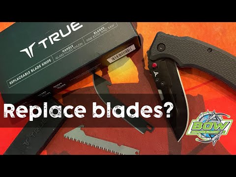 REPLACEABLE BLADES? - TRUE KNIFE NEBOTOOLS