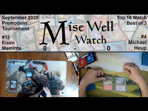 September 2020 Premodern Monthly - Top 16 Match - Goblins vs Psychatog