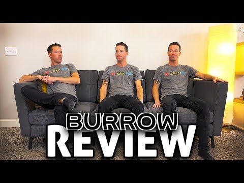 BURROW: Comfortable, Affordable, Modular Couch/Sofa/Armchair REVIEW Video