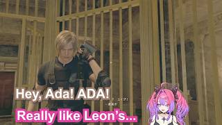 Kikirara Vivi's down bad for Leon from RE4 part 2【Eng Sub / hololive】