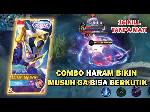 GAMEPLAY TOP GLOBAL HELCURT l HYPER HELCURT l BUILD TERSAKIT HELCURT l TUTORIAL BERMAIN HELCURTlMLBB