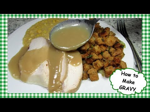 How to Make The Best Turkey Gravy From Scratch ~ Easy Recipe for Making Homemade Gravy