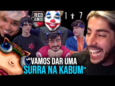 REAGINDO AO BRONZIOCRE: KABUM X RED CANIDS - PLAYOFFS DIA  | React