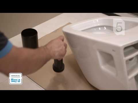 Cómo instalar sistema Duplo para inodoro compacto de ROCA