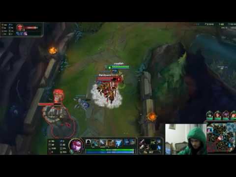 League of Legends game play vayne top vs wukong on EU WEST