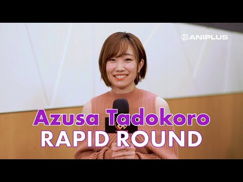 Voices of Anime: Azusa Tadokoro - Rapid Round!