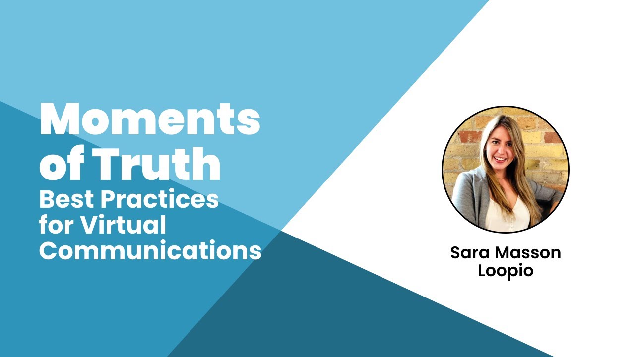 Sara Masson: Best Practices for Virtual Communications - YouTube