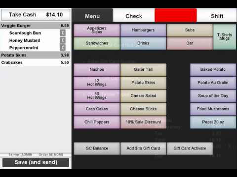POS Instructional Video 21 - Removing Tendering From An Order
