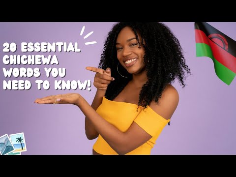 Learn Chichewa Language For Tourists and beginners | 20 Words you need to know when visiting Malawi