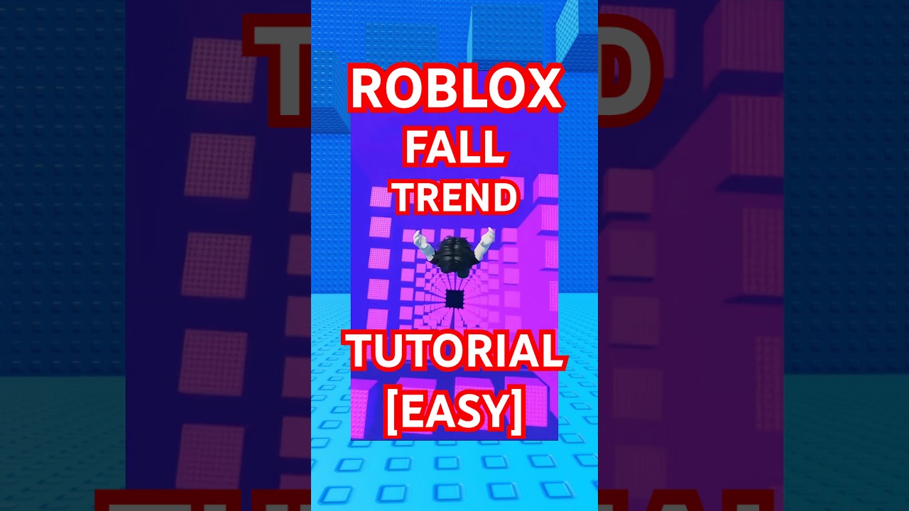 How To Do The Roblox Fall Trend [Easy Tutorial]