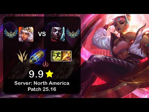 Qiyana Jungle vs Ekko - NA Challenger - Patch 25.16