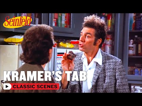 Kramer Starts A Tab In Jerry's Kitchen | The Seven | Seinfeld