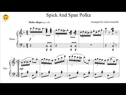 Spick And Span Polka by Pietro Frosini (Piano Solo/Sheets)