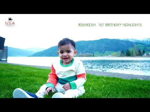 Rishikesh 1st Birthday Highlights | N.S.A Video & Photo