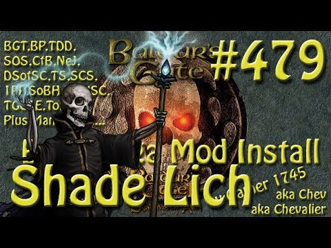 Let's Play Baldur's Gate Trilogy Mega Mod Part 479 - Shade Lich!