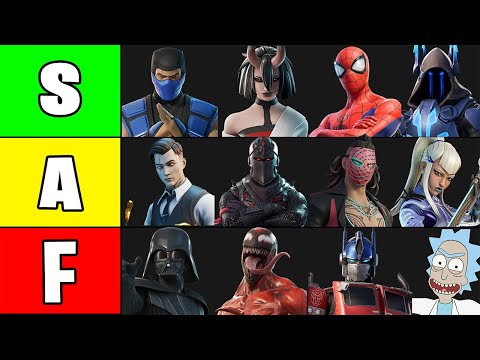 Ranking EVERY Fortnite Tier 100 Skin