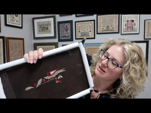 Off the Grid Needlearts Makes a Flosstube - Cross Stitch is the Greatest Thing Since Sliced Bread.