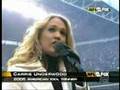 Carrie Underwood's National Anthem 