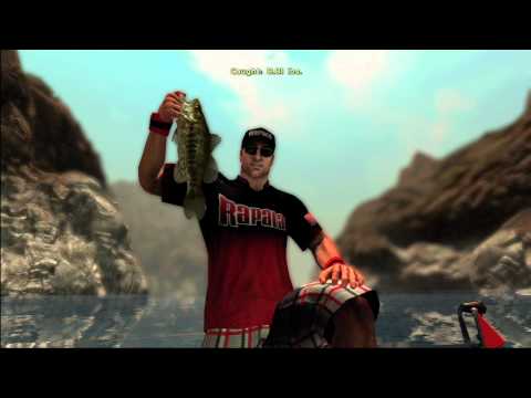 rapala pro bass fishing wii u youtube