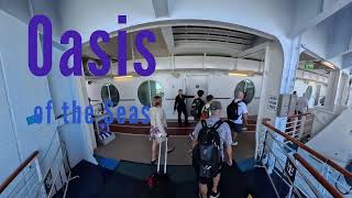 Boarding Royal Caribbean's Oasis of the Seas: From Bus to Ship!