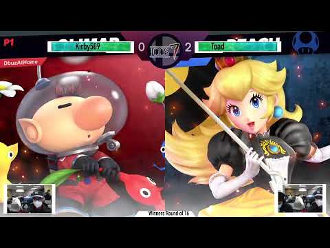 ICCS 7 Top 16 Winners: Kirby509 (Olimar) vs. Toad (Peach)