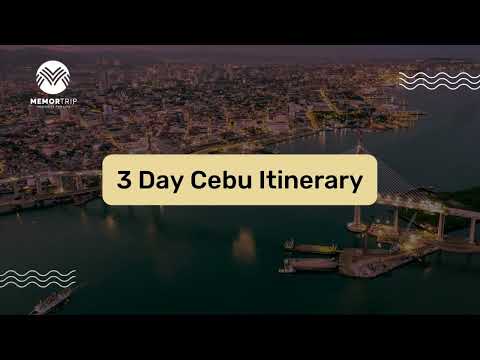 3 Day Cebu Itinerary - Philippines Beach Travel