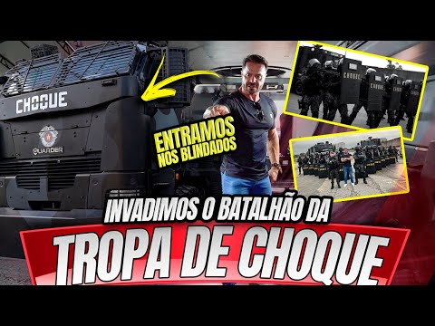 INVADIMOS O BATALHÃO DA TROPA DE CHOQUE