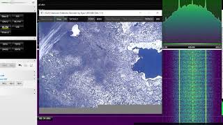 Satellite Geoscan Edelveis and received image.