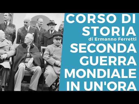 Tutta la Seconda guerra mondiale in un'ora
