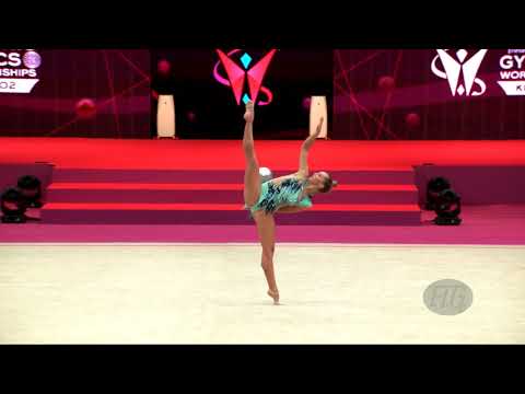 BOGDANOVA Viktoria (EST) - 2021 Rhythmic Worlds, Kitakyushu (JPN) - Qualifications Ball