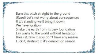 Exodus - Raze Lyrics