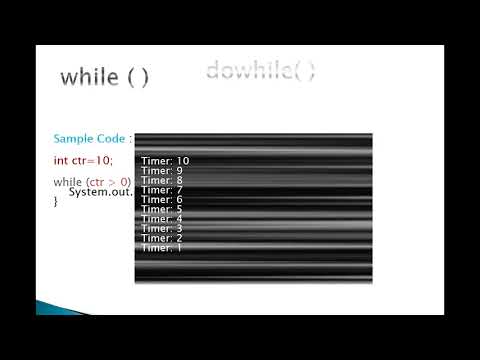 Lesson 4 Java Flow Control