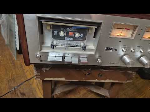 Pioneer CT-F8282 vintage cassette deck recorder RESTORED WALNUT VENEER 1974 image 8