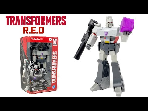 Transformers R.E.D G1 Megatron Figure Review