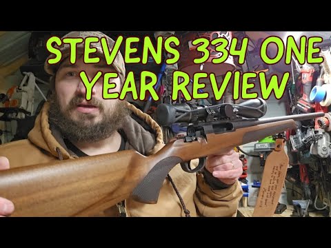 Stevens 334 One year update.
