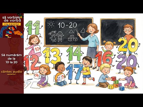 Let's count from 10 to 20 | song – version 1 | let's talk about socks | episode 11