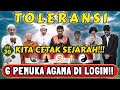 LOE LIAT NIH LOGIN ️ INI INDONESIA BUNG ️6 PEMUKA AGAMA JADI SATU DI LEBARAN ️ JAFAR