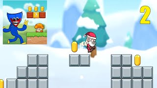 Dino's World - Super Jungle Adventure - Gameplay, Walkthrough  - All Levels 7-11