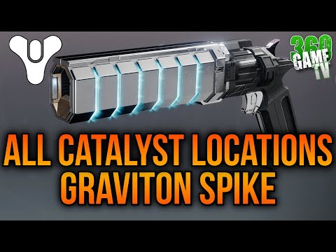 All Graviton Spike Catalyst Locations Guide - FULL Paths - Gravitic Doctorate - Destiny 2