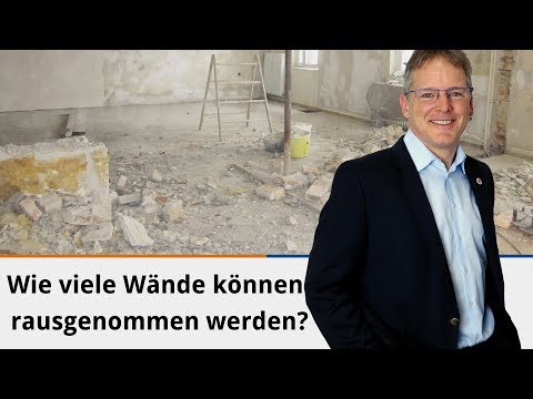 Wie viele Wände können rausgenommen werden?