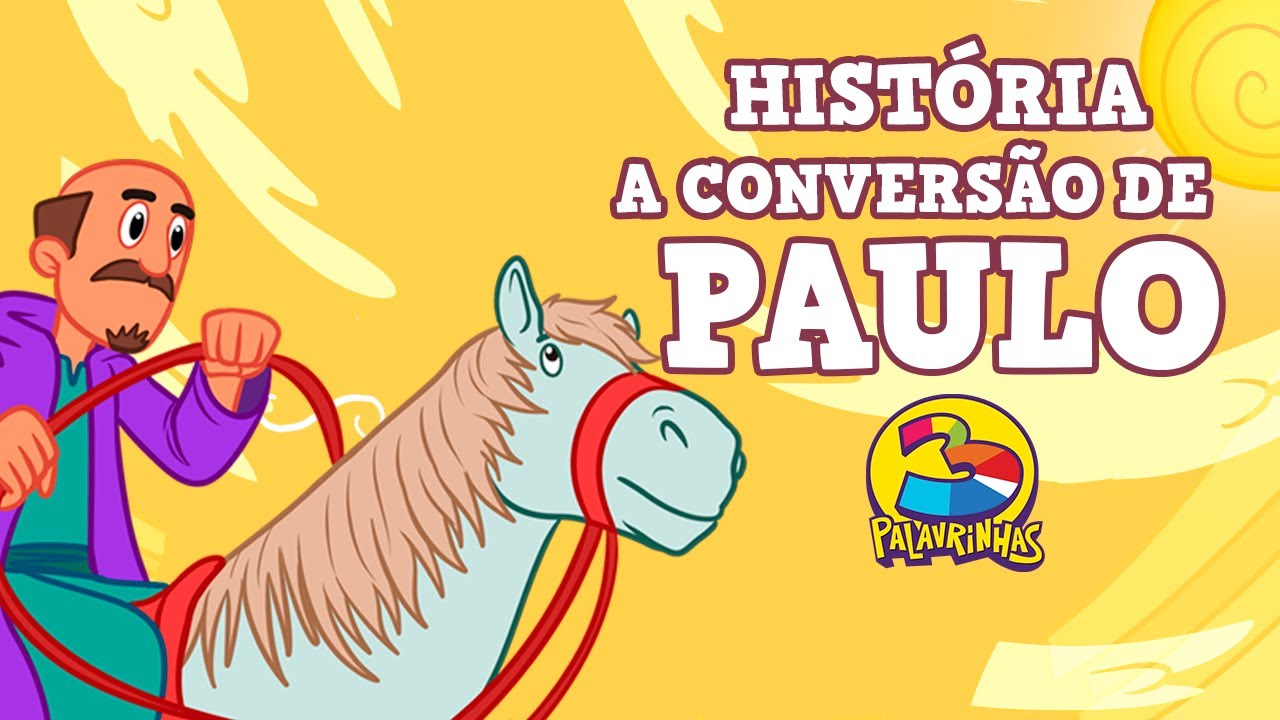 A Conversão de Paulo - 3 Palavrinhas com o Pastor Arthur Pereira - Hora de Dormir com Historinha